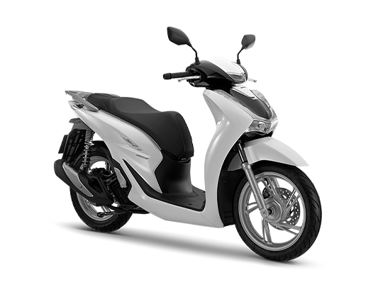 Honda SH160i Trắng Đen Cao Cấp